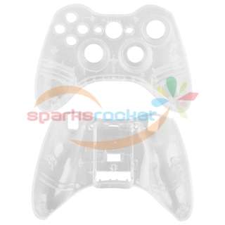 For XBOX 360 Wireless Controller Adapter+Clear Shell+Screwdriver 