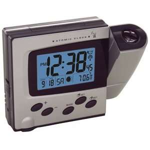  Atomic LCD Projection Alarm Clock Light Stay with Adaptor 