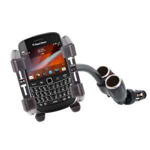  Cigarette Lighter Mount With Phone Holder For Blackberry 