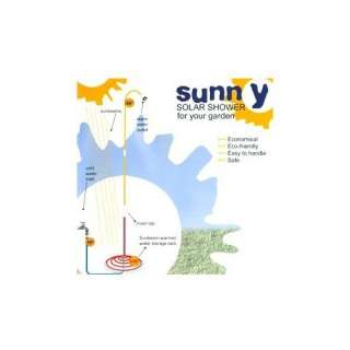 Sunny Solar Shower (Solar Heated Outdoor Shower)  