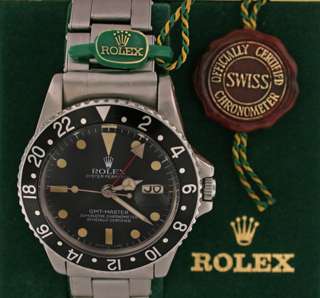 Rolex Vintage Oyster Perpetual GMT Master Watch  