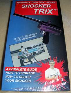 Smart Parts Shocker 4X4 Paintball Gun TECH VIDEO VHS  