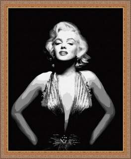 Marilyn Monroe Paint By Number Kit 20x16 Oil Painting  