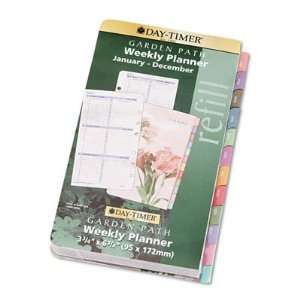 Day Timer Garden Path Looseleaf Refill, Two Pages per Week 