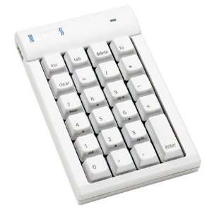   AC210MUSB WHT Kinesis Low force Keypad For Mac White Electronics
