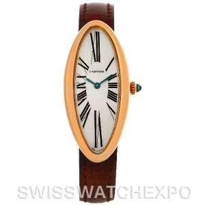 Cartier Baignoire Alongee Mécanique 18K Rose Gold Ladies Watch  