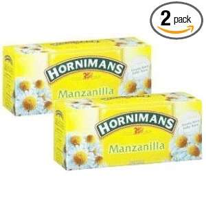 Hornimans Manzanilla Con Miel (Chamomile Tea) 50grs. 2 pack