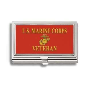  U.S. Marine Corps Veteran #2 USMC Business Card Holder 