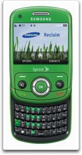   Reclaim M560 Phone, Earth Green (Sprint) Cell Phones & Accessories