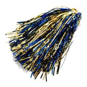  NFL Blue Gold Metallic Rooter Pom