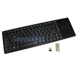 Wireless 2.4G USB RF Keyboard W/ Touchpad Mouse Win7  