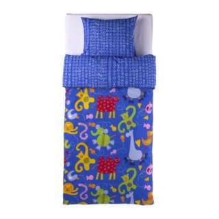 New IKEA BARNSLIG DJUR Duvet cover and pillowcase (Blue  