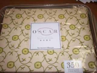 OSCAR DE LA RENTA Assorted SHEETS or PILLOWCASES 350TC  