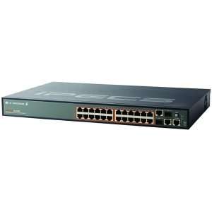  ES 3026P Ethernet Switch. 24PORT MANAGED 10/100 SWITCH W/ 2GB PORT 