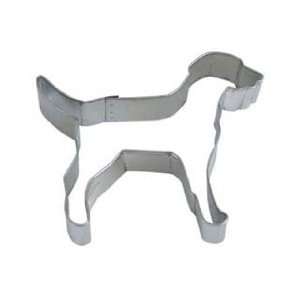 Labrador Retreiver cookie cutter constructed of tinplate steel. Hand 