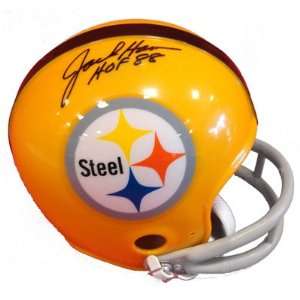 Jack Ham Signed Mini Helmet Pittsburgh Steelers NFL  