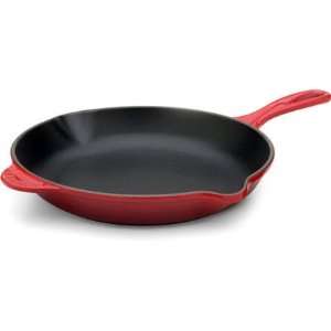 Le Creuset Cherry Cast Iron Skillet, 12 