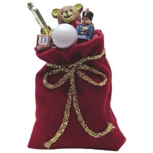  Dollhouse Miniature Santas Bag of Toys