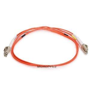Monoprice Fiber Optic Cable, LC/LC, Multi Mode, Duplex   1 meter (62.5 