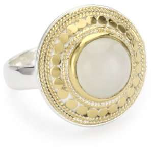    Anna Beck Designs Gili Moonstone Disk Ring, Size 6 Jewelry