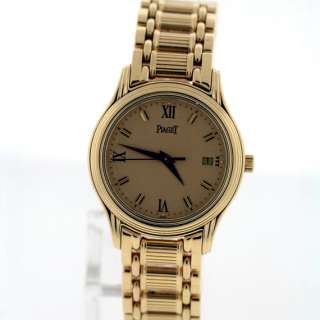 Piaget Contemporary Polo Yellow Gold 29mm Ladies Watch.  