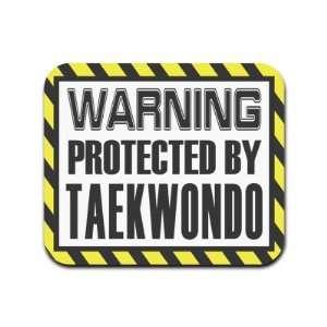   Protected By Taekwondo Mousepad Mouse Pad