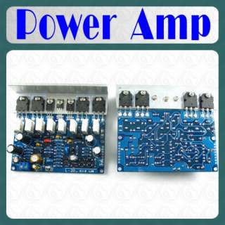 Assembled L20 Audio Power Amplifier Board x 2pcs 350W+350W With 