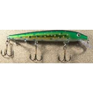 Lures Saltwater Freshwater Jerk Bass Smallmouth Steelhead Pike Muskie 