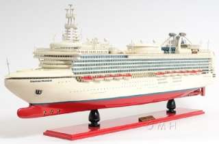 Diamond Princess Cruise Ship Wooden Model Boat 32  