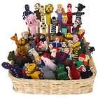 Assortment of 20 Lot Finger Puppets Pre School Educational Role Play 