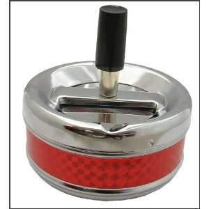  Red Retro Novelty Ashtray   Spinning Ashtray [Kitchen 