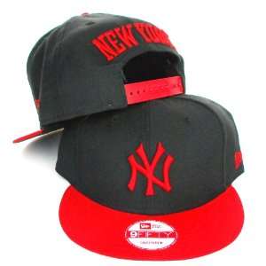  New Era New York Yankees 9 FIFTY SnapBack Cap Hat Black 