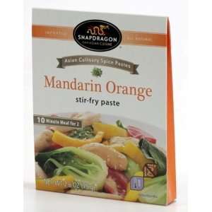 Snapdragon Stir Fry Paste, Mandarin Orange, 2.6 Ounce (Pack of 6 