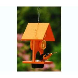   Oriole Feeder Bright Orange Color Recycled Material