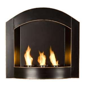  Wall Mount Indoor and Outdoor Gel Fuel Fireplace by 