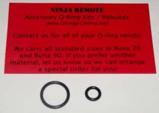   replace out your current o rings in the Ninja Remote   4 times
