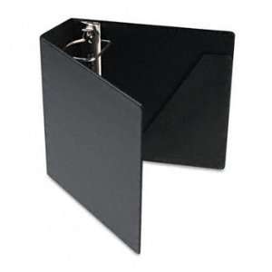   Vinyl Slant D Ring Binder, 3 Capacity, Black