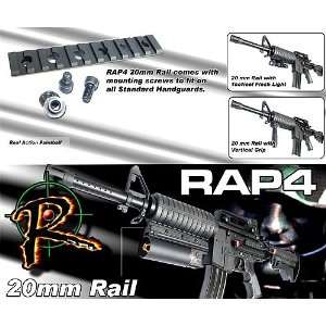   Rail (with Mounting Screws)   paintball equipment