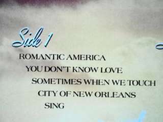 RICHARD CLAYDERMAN LP Romantic America 1988 NM  