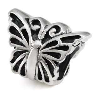   Butterfly Fits OHMBeads Pandora Troll Charm Bracelet 