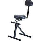 On Stage DT8500 Guitar/Drum Adjustable Throne Black NEW