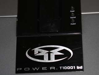 Rockford Fosgate POWER T10001 bd 1000W x 1 Mono Car Amp Amplifier 