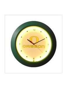   of Oregon Neon Wall Clock college dorm room light party fun gift new