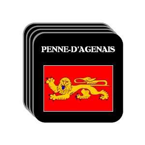  Aquitaine   PENNE DAGENAIS Set of 4 Mini Mousepad 