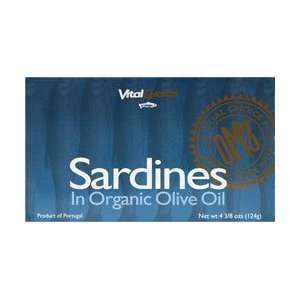  Sardines in Ev Olive Oil 4.375 oz Can Health & Personal 