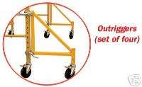 New Outriggers out riggers set of 4 (four) Scaffolding  