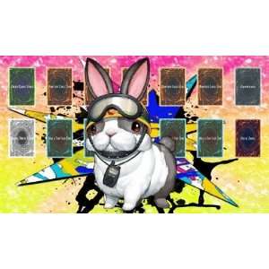  Rescue Rabbit 4 Yugioh Playmats Custom Made Playmat Play 