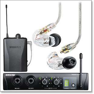 Shure PSM200 Wireless In ear Monitor System P2TR215CL  