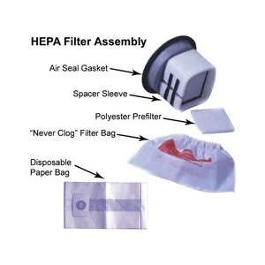    HEPA Filter Assembly for Model 102 Series Vacuums