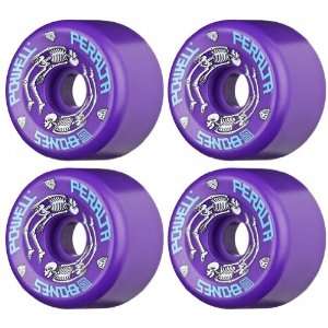  Powell G Bones Ii 97a 64mm Purple Skate Wheels